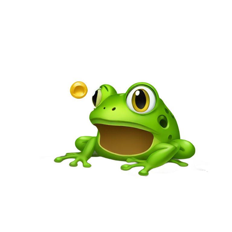 genmoji：青蛙和洞