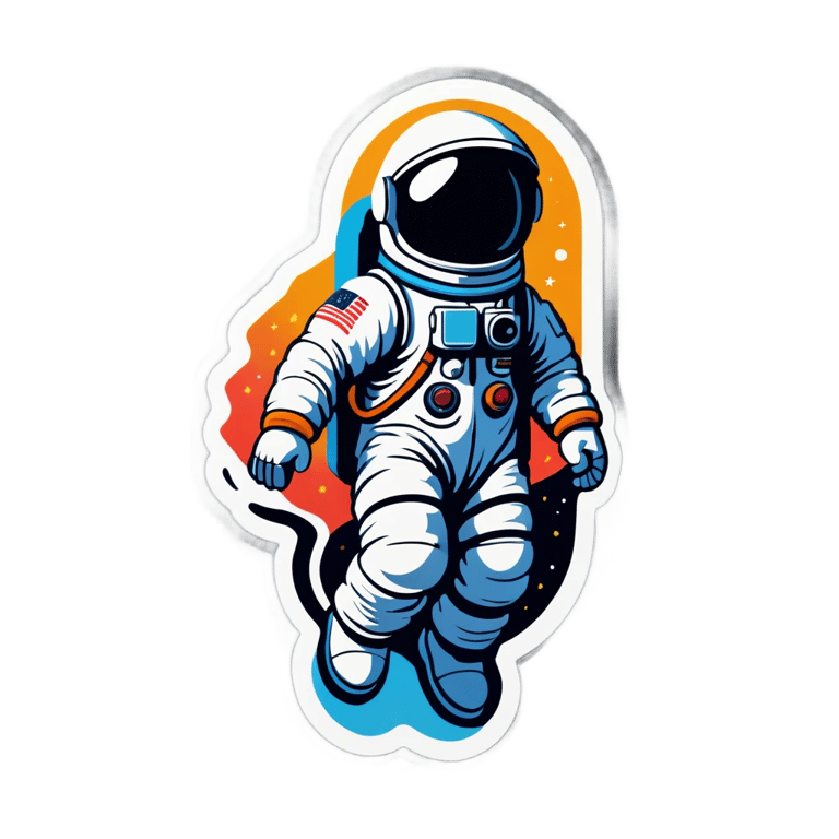 絵文字：ピーナッツ宇宙飛行士が離陸