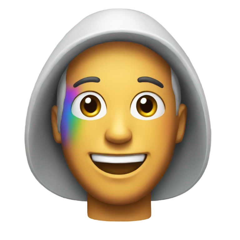 genmoji: Rainbow Blackstone grill