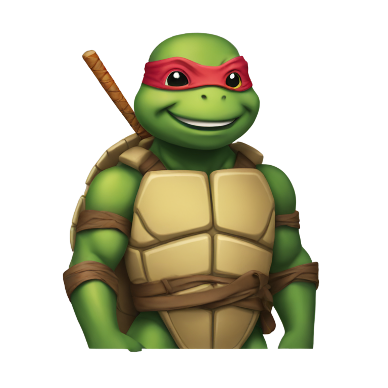 genmoji: Ninja turtle