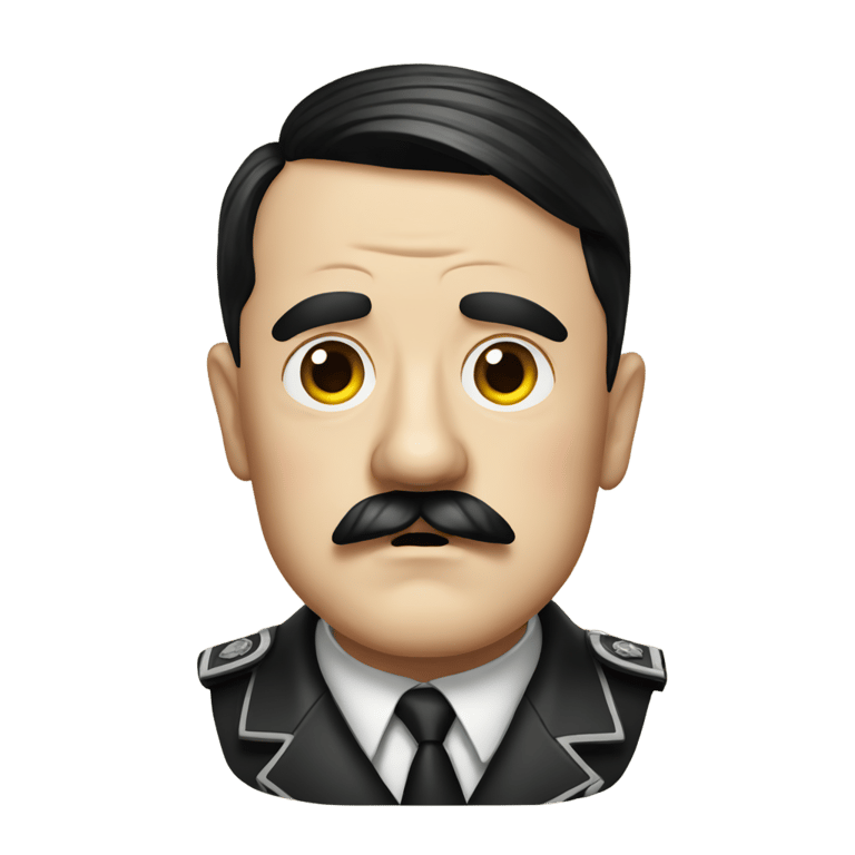 Adolf Hitler the fuhrer of the third reich as an among us Emoji Free ...