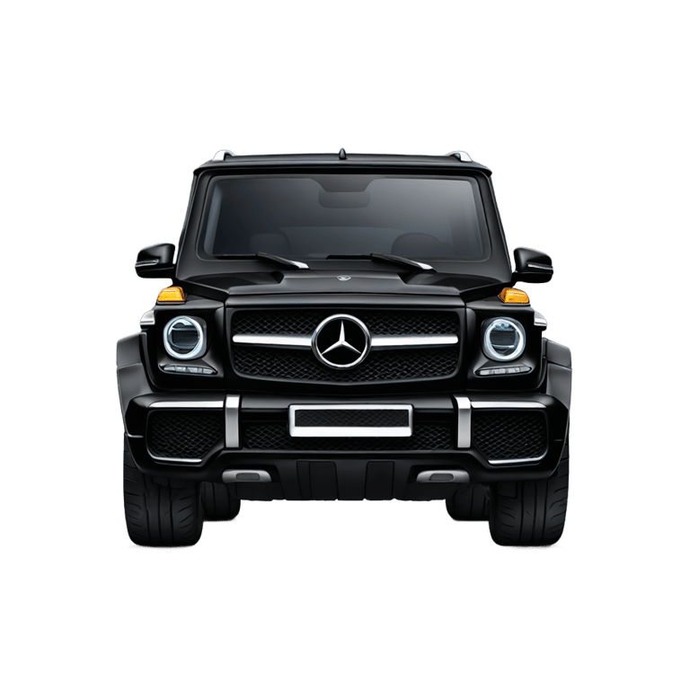 genmoji : Mercedes Classe G AMG noire 🚗