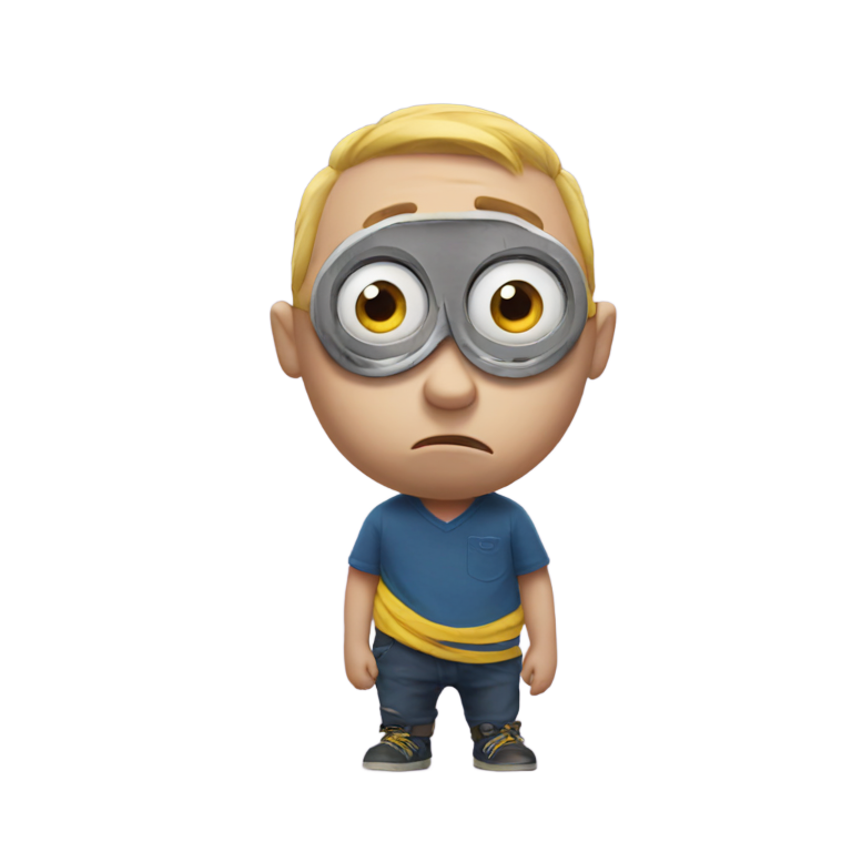genmoji：小黄人伤心