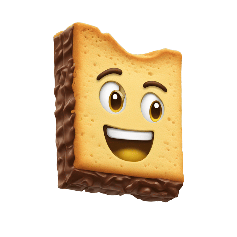genmoji : Ginormous Crunch bar