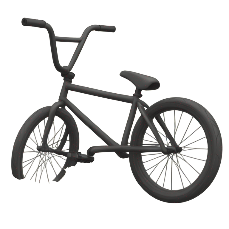 絵文字：BMXフラットランド