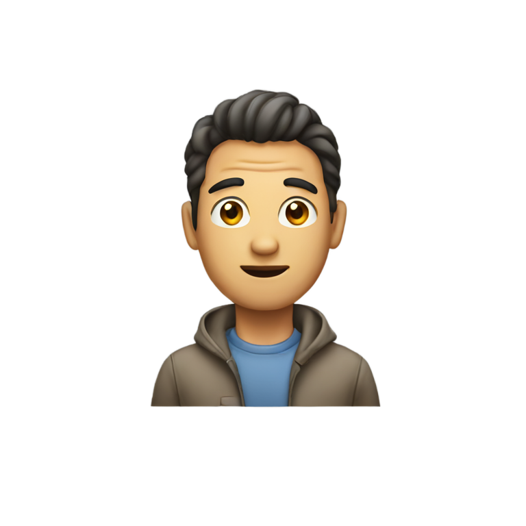 genmoji : Un homme avec un pénis