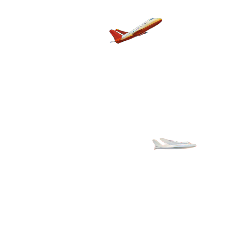 genmoji : Deux gratte-ciel en feu avec deux avions s'y écrasant