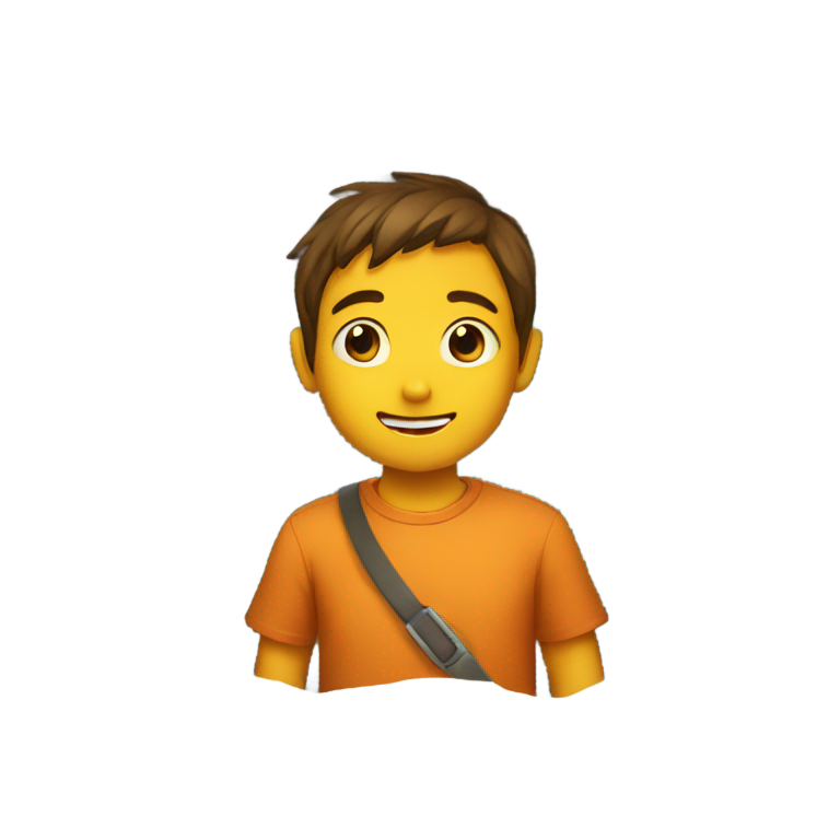 genmoji：洞穴中的孩子们