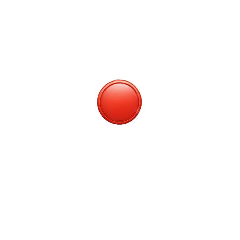 genmoji：红色圆点