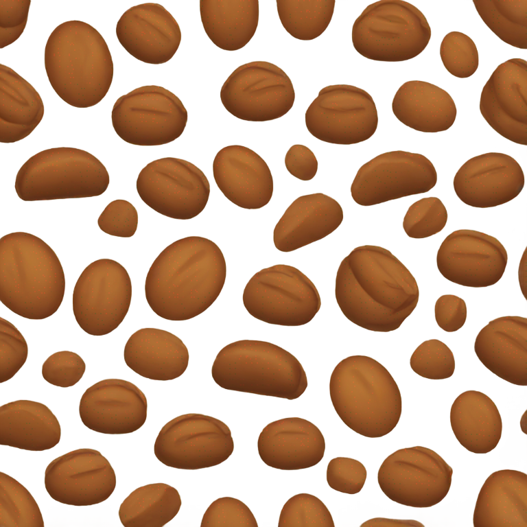 genmoji : nourriture brune