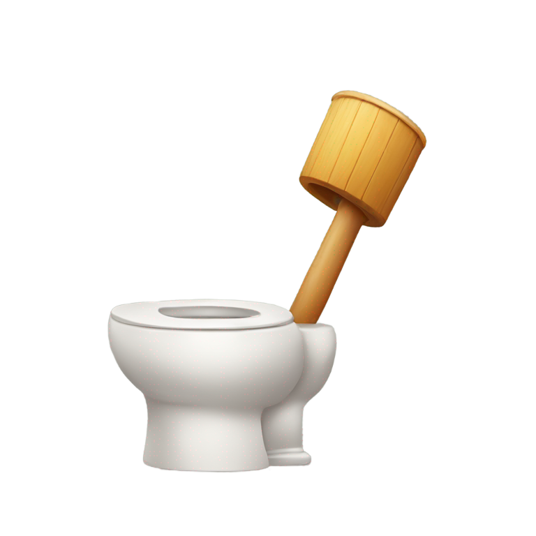 絵文字：トイレとポンプ