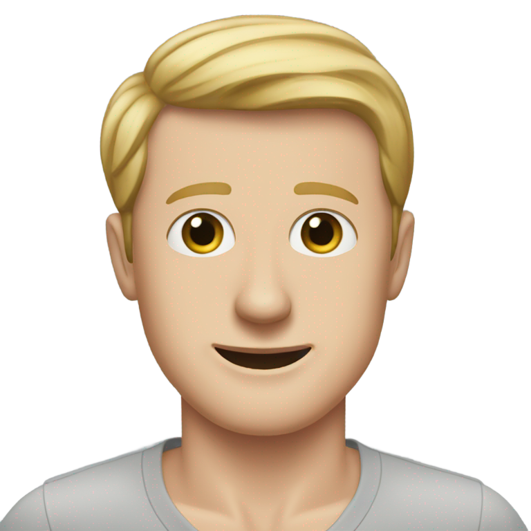 genmoji：肯·詹宁斯穿着灰色内裤