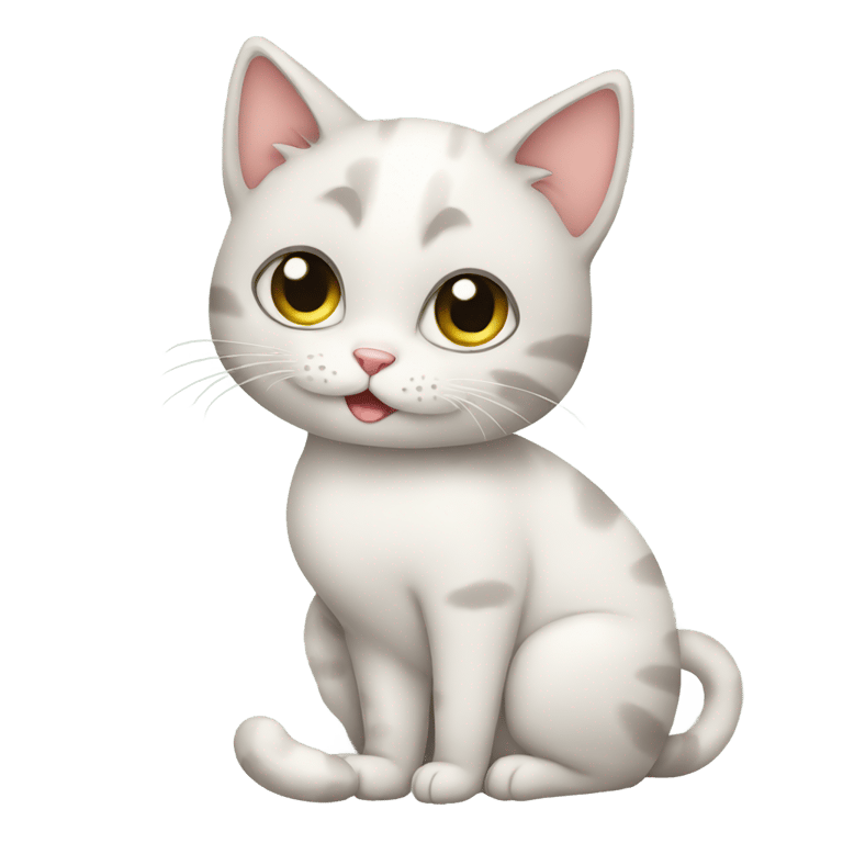 genmoji：怀孕猫