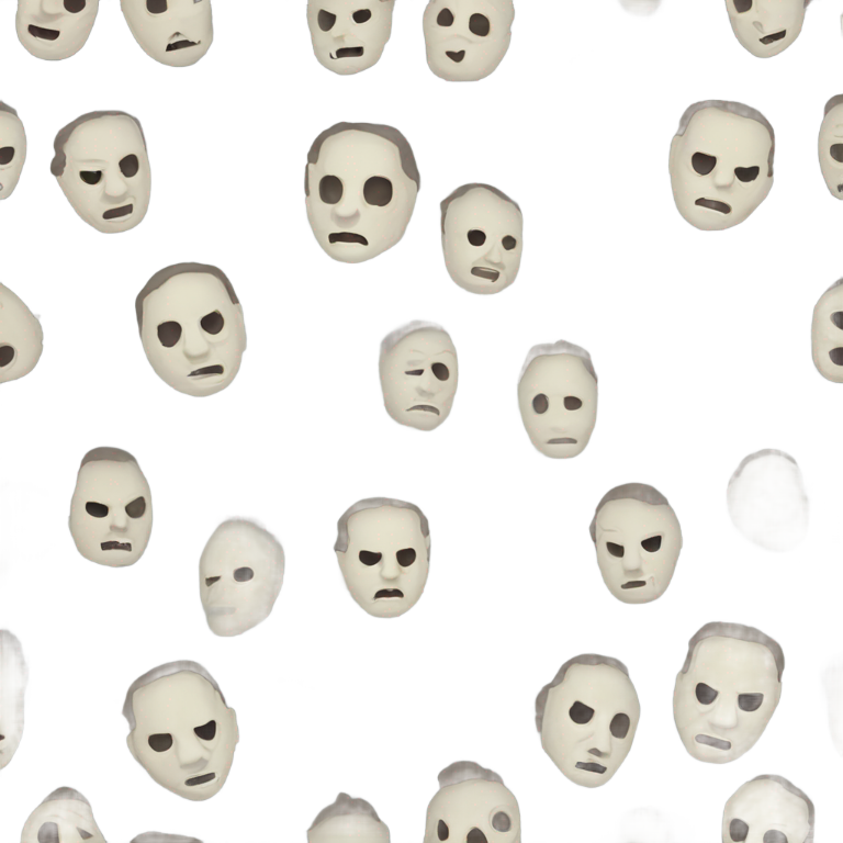 絵文字：マイケル・マイヤーズのハロウィーンマスク