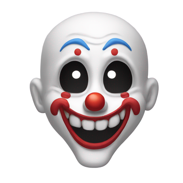 genmoji: Clown Crâne