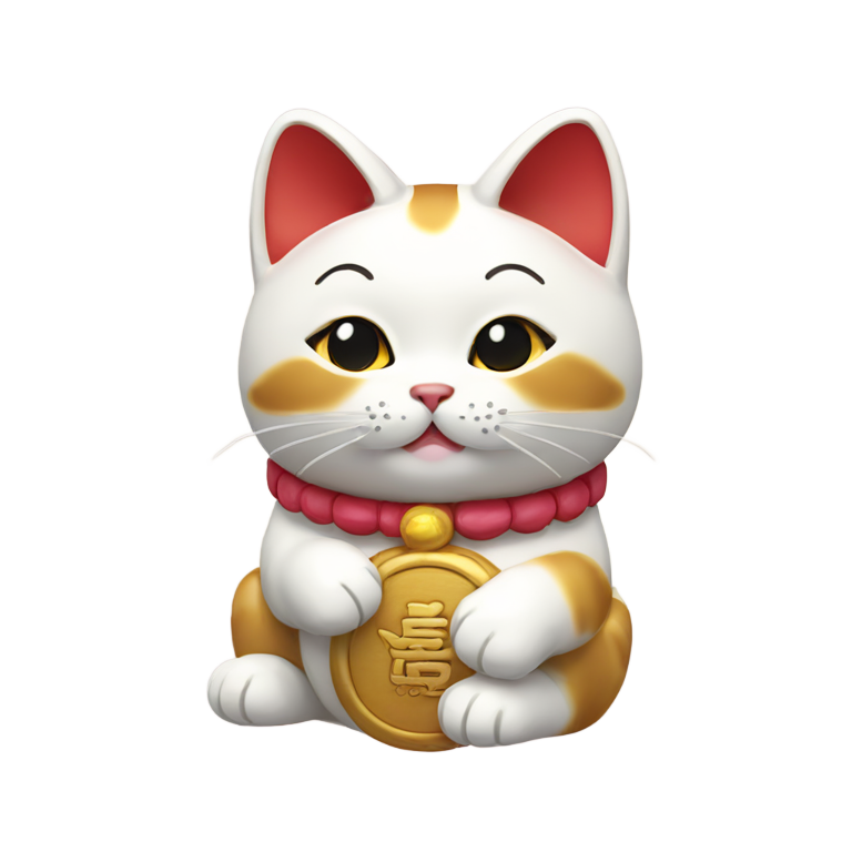 genmoji：招财猫