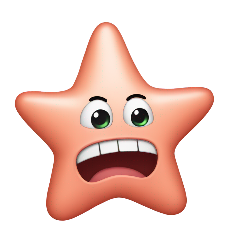 絵文字：パトリック・スター