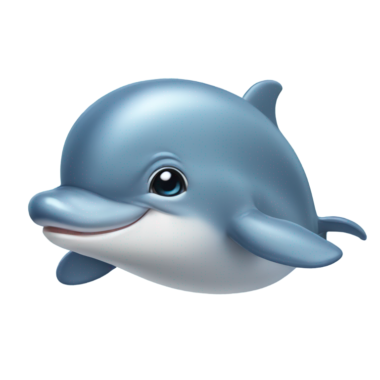 絵文字：baby dolphin