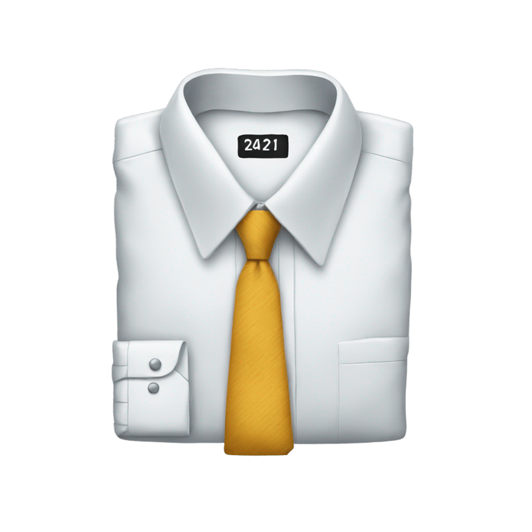 genmoji : shirt and tie