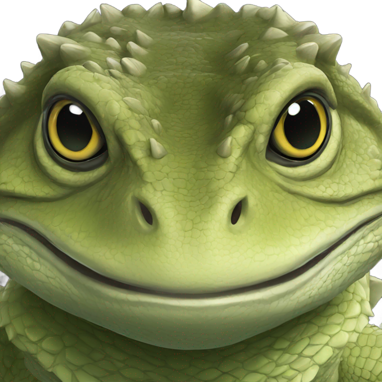 genmoji : A tuatara