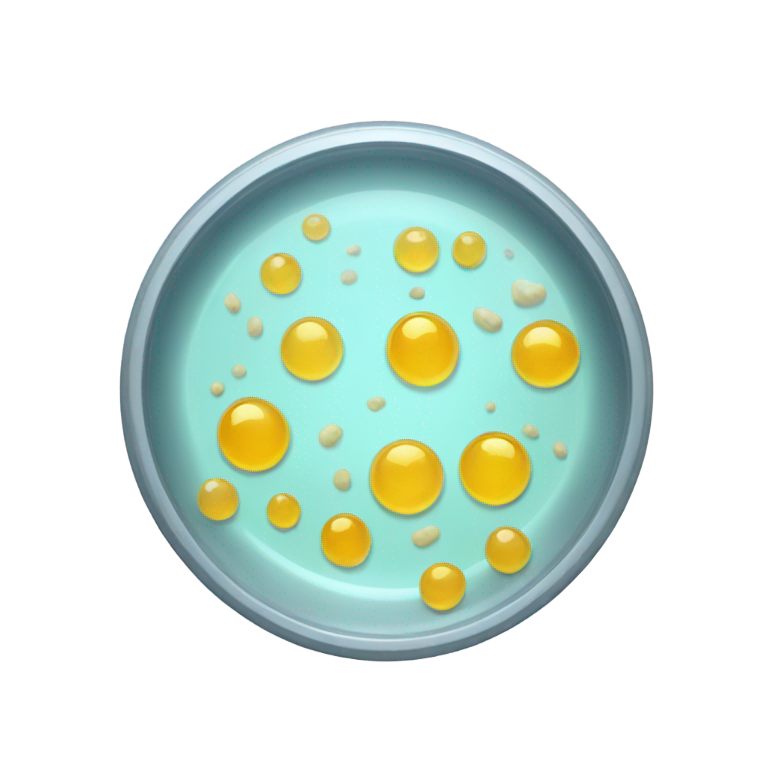 genmoji: Empty petri dish