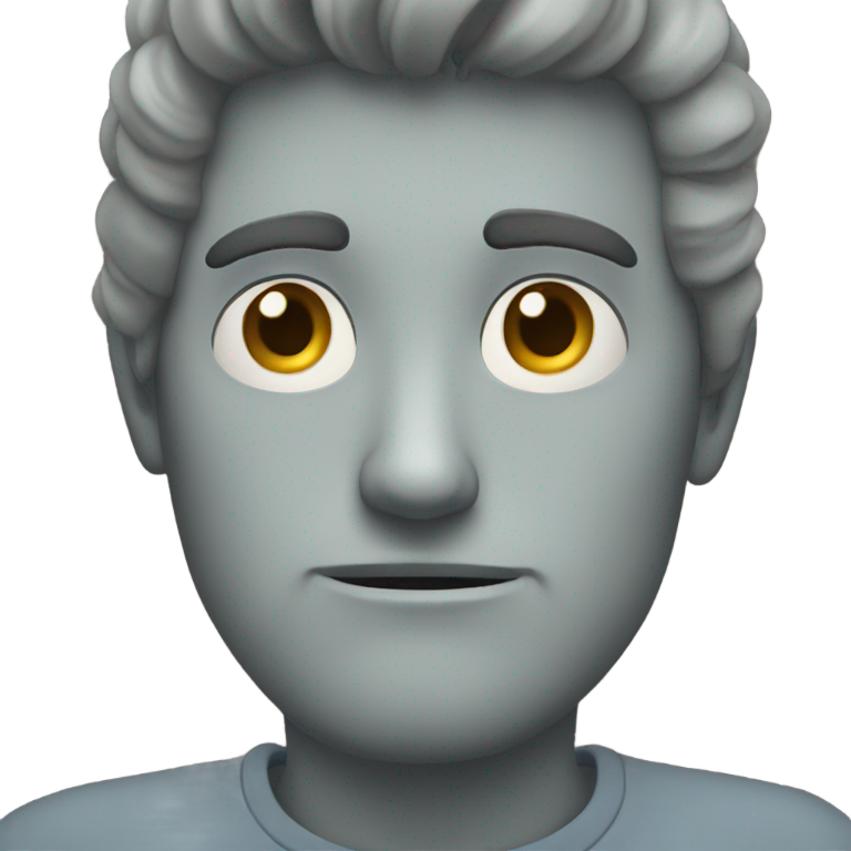 genmoji：一只悲伤的番茄