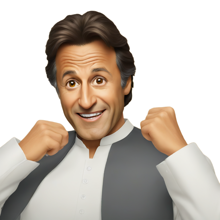 genmoji : Imran Khan