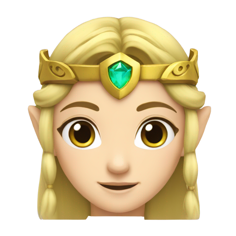 genmoji: Princess Zelda