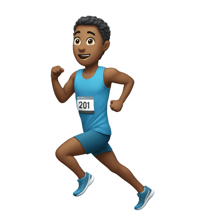 絵文字：Running