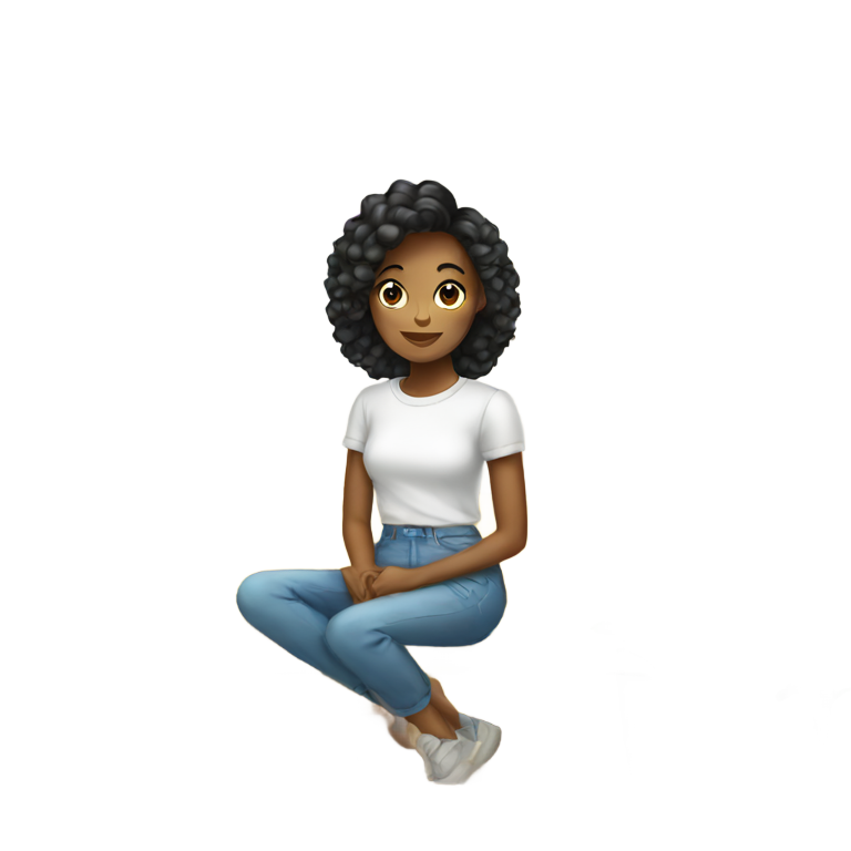 genmoji : Décor de fille propre