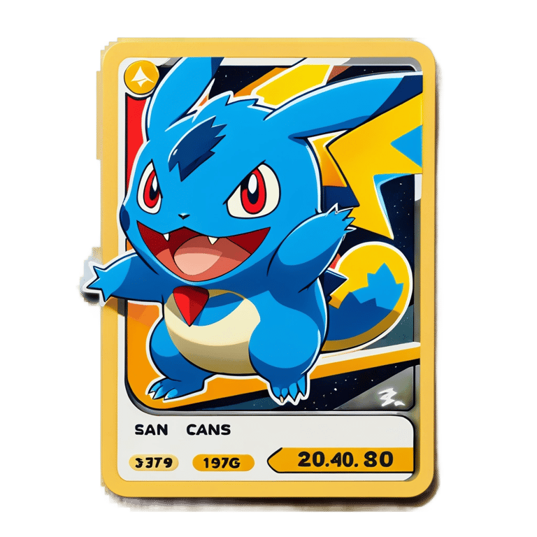 genmoji: Pokémon card