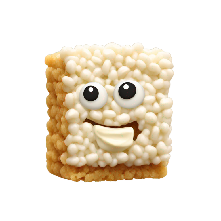 genmoji : En-cas maison de riz soufflé croquant