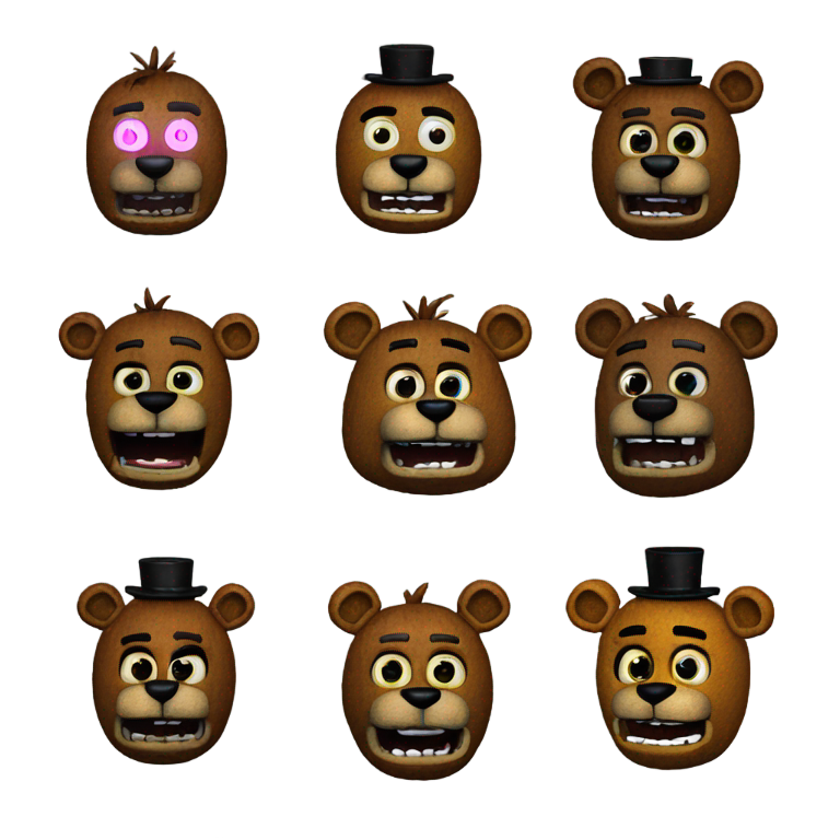 genmoji : Five nights at Freddy’s