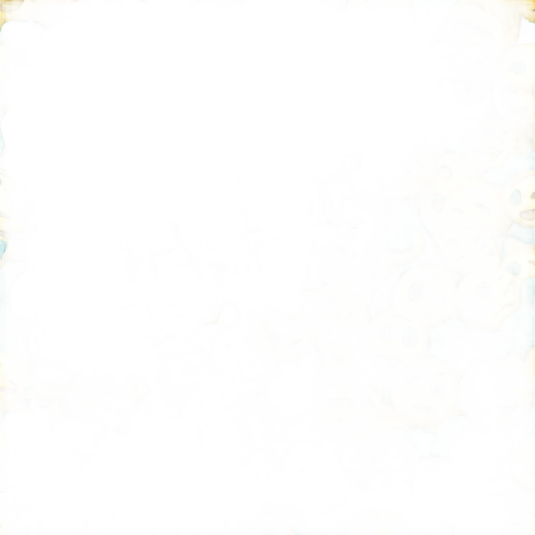 絵文字：Round yellow smiling face emoji with teal hearts as eyes, like 😍 but with 🩵