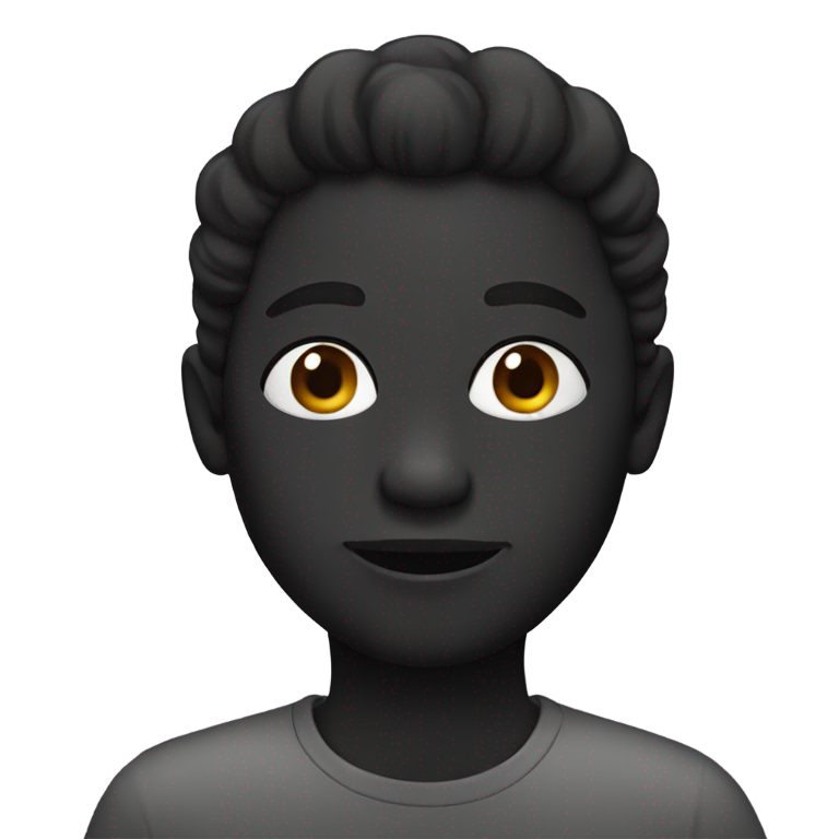 genmoji: Black face