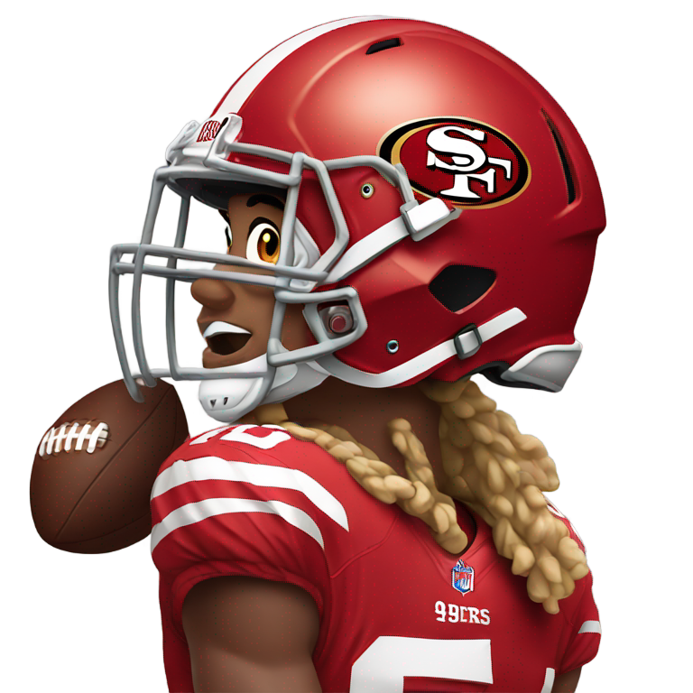 genmoji: 49ers