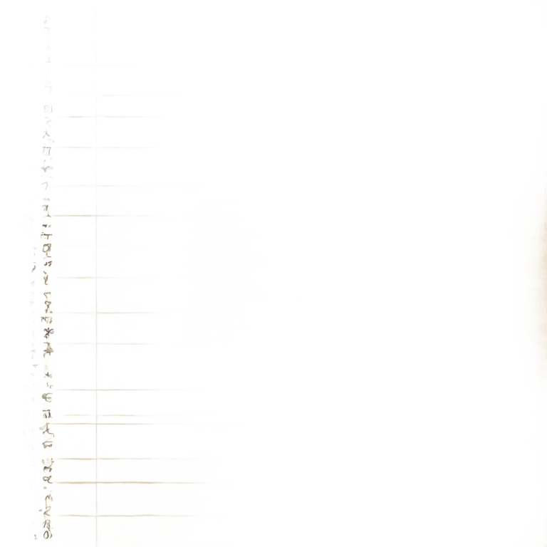 genmoji: A page with a Six written on it