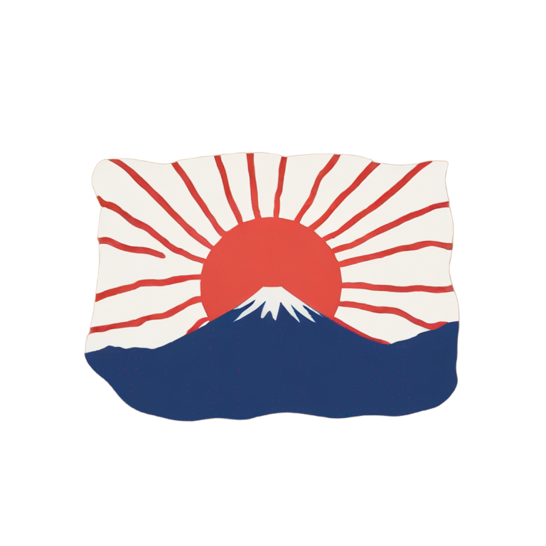 絵文字：日本の風景と文化を象徴するアイコン。
