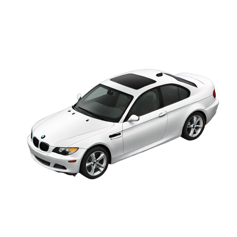 絵文字：黒いBMW