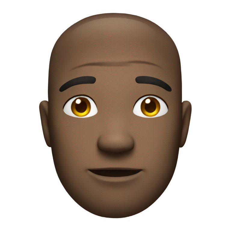 genmoji : Un visage qui ressent la basse. Une typique tête de basse.