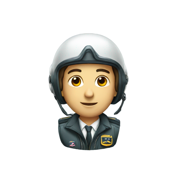 genmoji：飞行员