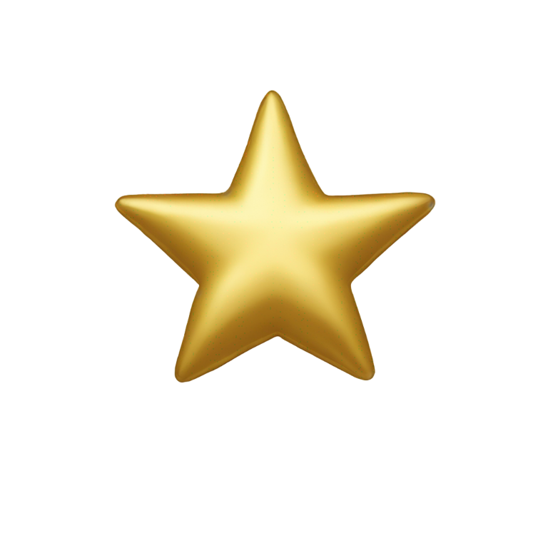 genmoji：Gold star with “stupid” written in it