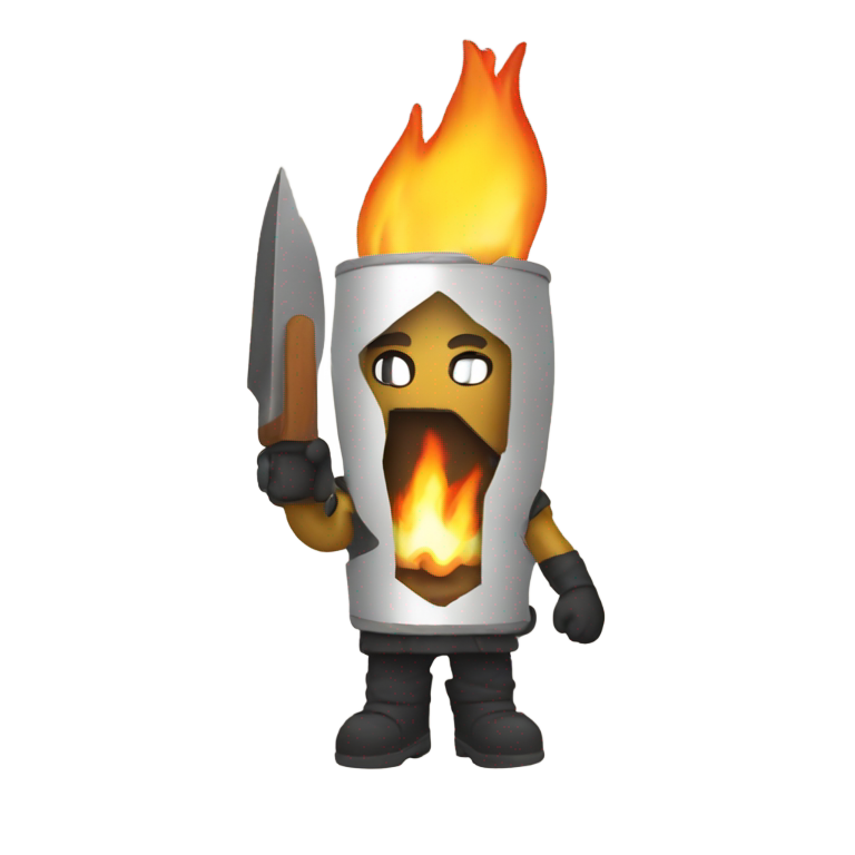 genmoji : Cocktail Molotov