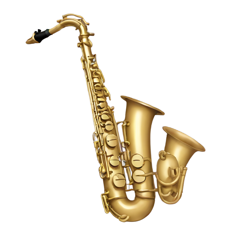 genmoji: Sixsaxophoneukelele flag