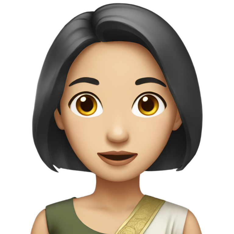 絵文字：タイの女性