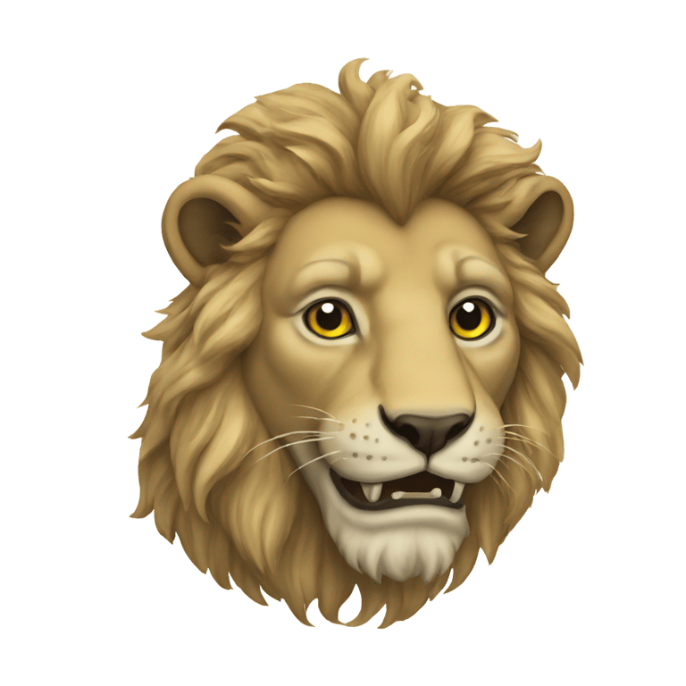 絵文字：medieval lion