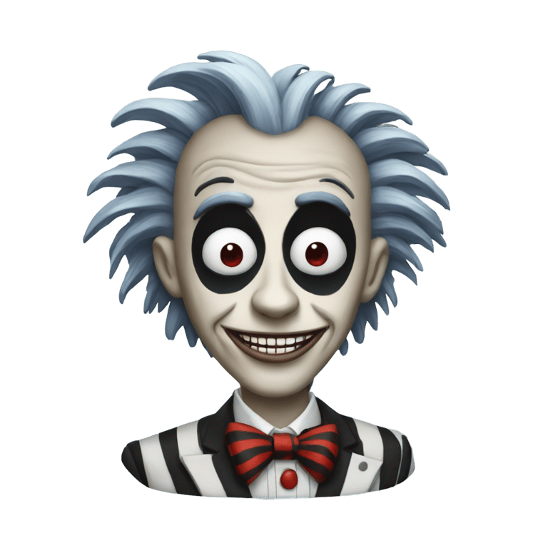 genmoji : Beetlejuice