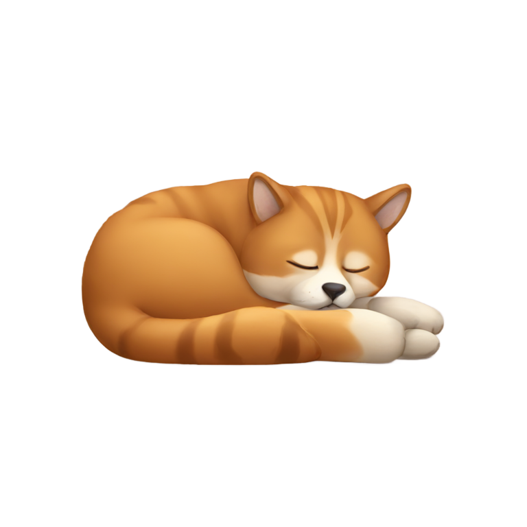 genmoji : Animal endormi