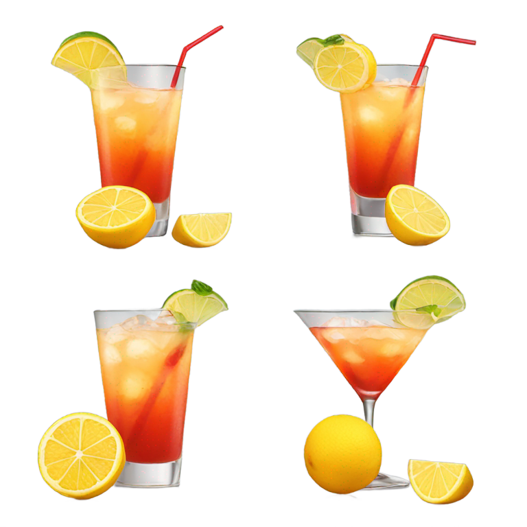 genmoji：鸡尾酒 🍹