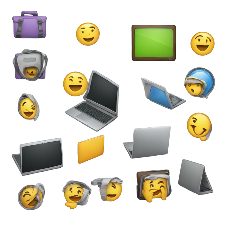 genmoji：笔记本电脑